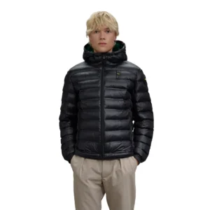 Blauer GIUBBETTO TERMOSALDATO CON CAPPUCCIO CHARLES 25WBLUC02132 7284 999 NERO