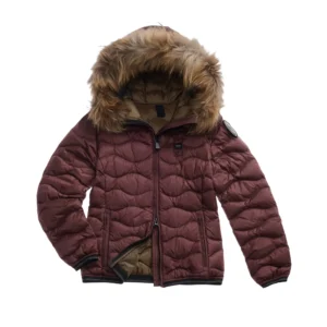 Blauer PIUMINO CON BORDO IN PELLICCIA ALDIE 25WBLDC03096 6047 50A BORDO