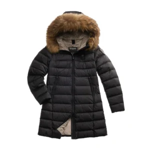 Blauer PIUMINO LUNGO CON PELLICCIA KRISTIN 25WBLDK03103 6047 999 NERO