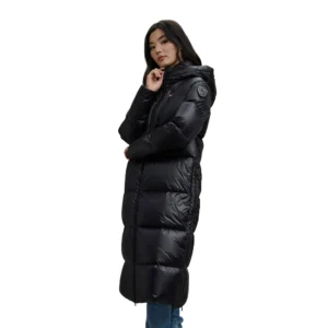 Blauer PIUMINO LUNGO MORBIDO CELIA 25WBLDK03161 6719 999 NERO