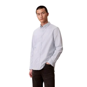 Calvin Klein Camicia uomo Solid Oxford Classic LV140EM125CIQ Plein Air