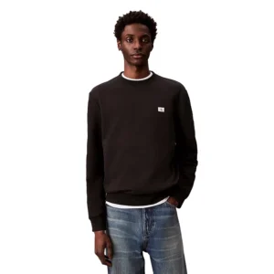 Calvin Klein Felpa uomo Terry LV04RC273GUB1 Black