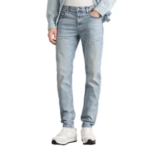 Calvin Klein Jeans uomo Slim Taper Tattered LV04RD703GZY4 Tattered Mirage