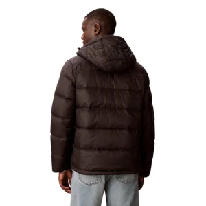 Calvin Klein Uomo Giubbino Nylon zip Off Hood Down LV04RC518GUB1 Nero