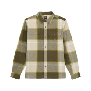 Dickies Camicia uomo Nimmons DK0A4XGUL171 Wood ash