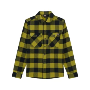 Dickies Camicia uomo Sacramento DK0A4XDZL201 Evergreen Sprig