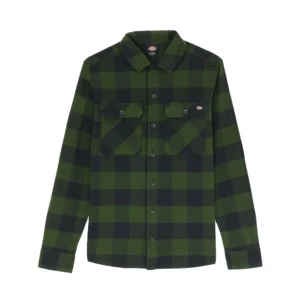 Dickies Camicia uomo Sacramento DK0A4XDZPIN1 Pine Needle Green