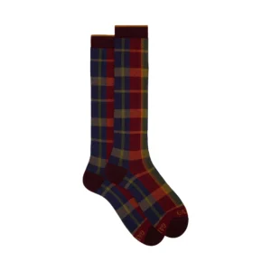 Gallo Calza Lunga Fantasia Tartan Multi AP516445 15681 Bietola
