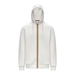 K-Way Felpa Rainer Spacer K2141DW X42 White Gardenia