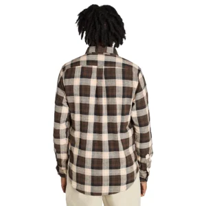 Timberland Camicia Midwieght Flannel Check Brown TB0A44XQG561