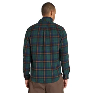 Timberland Camicia Midwieght Flannel Check Green TB0A44XQG821
