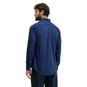 Tommy Hilfiger Camicia Dobby MW0MW40458C7G blu