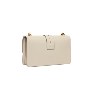 Pinko Love One Classic St Cl Vitello Seta 105857 A0F1 Z14Q Bianco
