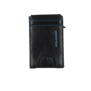 Piquadro Porta carte di credito in pelle PP7091B2BLRN Nero