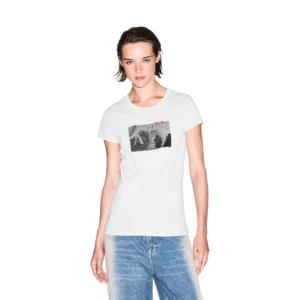 Armani Exchange t shirt donna 8NYTDL YJ73Z U1094 Rave Rock