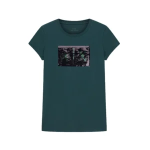 Armani Exchange t shirt donna 8NYTDL YJ73Z U7304 Beat Green