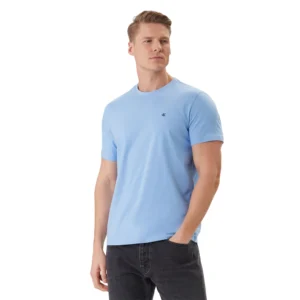 Calvin Klein T shirt Classic monogram LV04RD254GC32 Blue descent