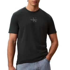 Calvin Klein T shirt Micro Monolog LV04RB866GPZM Nearly navy