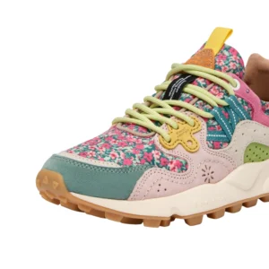 Flower Mountain sneakers donna Yamano 3 Woman 0012017817683C99 Petrol Cipria