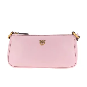 Pinko Borsa Half Moon Horizontal mini vitello morbido 105069A0QO P26Q Rosa Chiaro