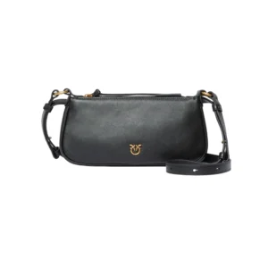 Pinko Borsa Half Moon Horizontal mini vitello morbido 105069A0QO Z99Q Nero