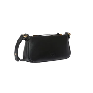 Pinko Borsa Half Moon Horizontal mini vitello morbido 105069A0QO Z99Q Nero