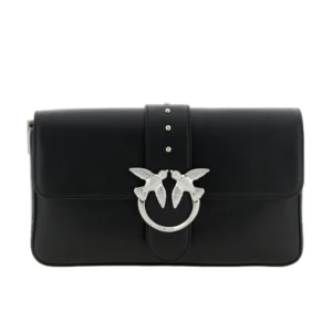 Pinko Love One Classic Slouchy Vitello Morbido 104524 A0QO Z99E Nero limousine