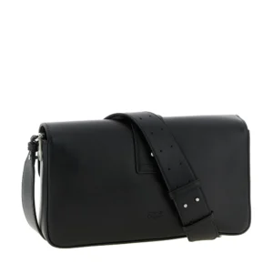 Pinko Love One Classic Slouchy Vitello Morbido 104524 A0QO Z99E Nero limousine