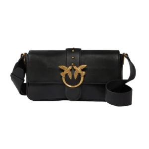 Pinko Love One Classic Slouchy Vitello Morbido 104524 A0QO Z99Q Nero