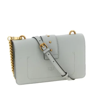 Pinko Love One Mini St Cl Vitello Seta 105856 A0F1 K32Q Grigio Perla