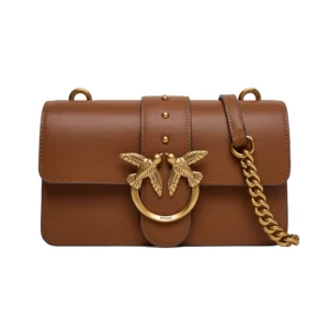 Pinko Love One Mini St Cl Vitello Seta 105856 A0F1 L17Q Marrone