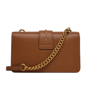 Pinko Love One Mini St Cl Vitello Seta 105856 A0F1 L17Q Marrone