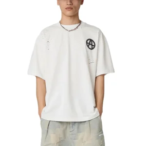 Acupuncture T shirt Anarchy HTEM322002214 Egg White