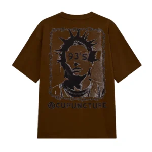 Acupuncture T shirt Istitutions HTEM321202917 Ranch Brown