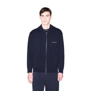 Armani Exchange Felpa con zip e cappuccio XM002352 AF21869 UB101 deep navy