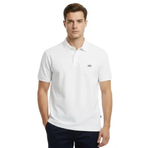Armani Exchange Polo uomo XM002898 AF17321 U0009 Off White