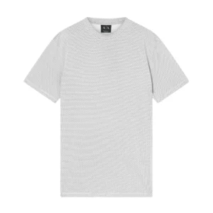 Armani Exchange T-shirt XM002511 AF10356 F1168 Micro logo gun Metal