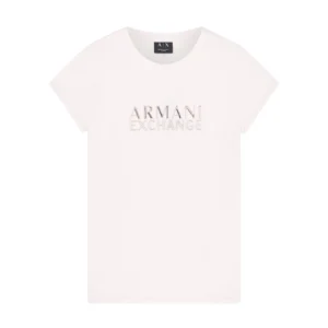 Armani Exchange t shirt donna XW001837 AF16294 U4104 Salt Rose
