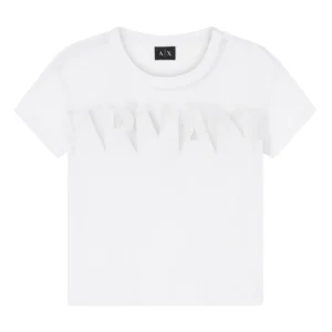 Armani Exchange t shirt donna XW002332 AF10356 U0002 Off White