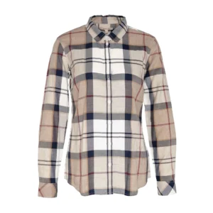 BARBOUR Camicia Bredon LSH1353BR37 Hessian Tartan