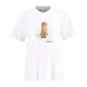 BARBOUR T shirt Bedale LTS0715WH11 White