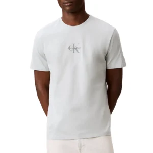 Calvin Klein T shirt Micro Monolog LV04RB866G3Q0 Pale Meadow