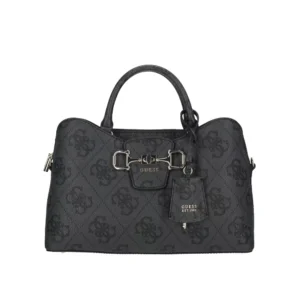 Guess Borsa Satchel Janie HWOS99 24060 Coal logo