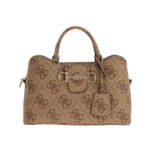 Guess Borsa Satchel Janie HWOS99 24060 Latte logo