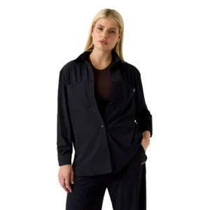 Guess Camicia lunga Nat V6RH00 WL232 JBLK Black