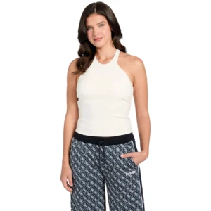 Guess Canotta Nat Rib V6RP09 KD932 G027 White