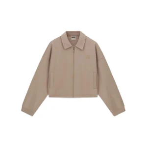 Guess Felpa full zip Annie Crop V6RQ17 KD822 G1O3 Taupe