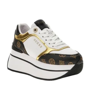 Guess Scarpa FL7CMR FAL12 WHIBR white Brown