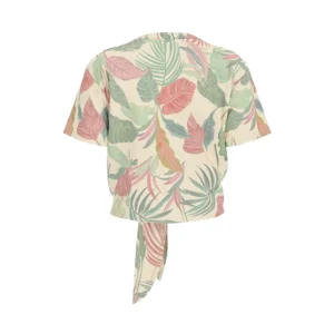 Guess T shirt Script Crop Tee W6GI09 K3024 PMHY choco Jungle Print