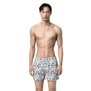 K-Way Boxer mare Hazel Graphic Beach K2158GW C12 Graphic lettering